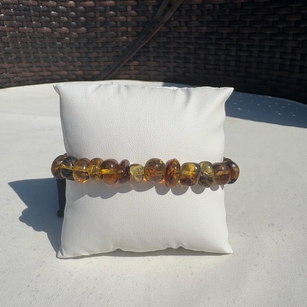 Ajustable Amber Bracelet